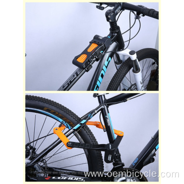 Bike lock folding for mountain bike